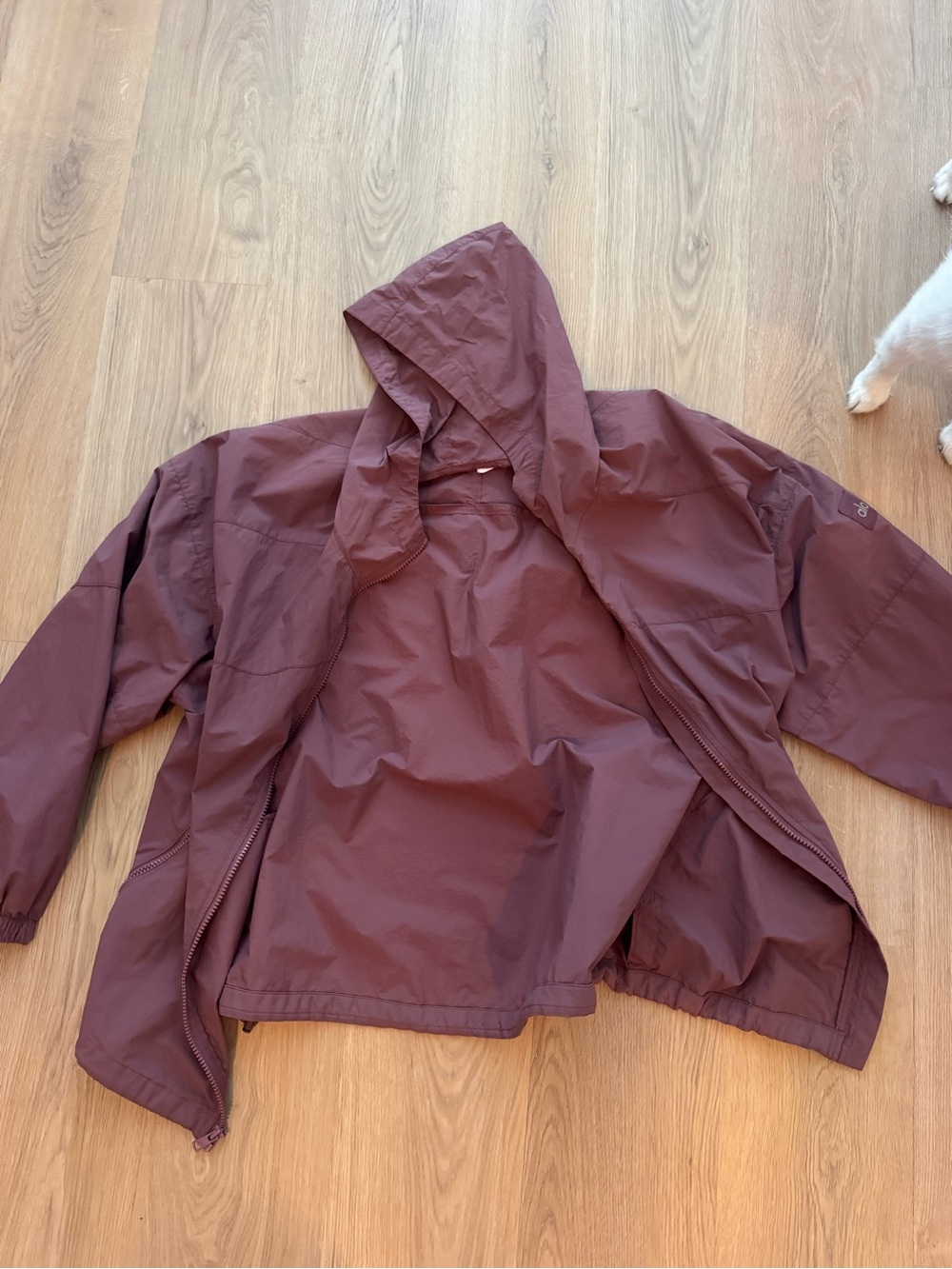 Alo Vantage Nylon Ripstop Track Jacket